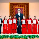 Magtymguly adyndaky Türkmen döwlet uniwersitetiniň talyplary rus dili boýunça halkara olimpiadada baýrakly orunlary eýelediler