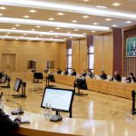 Türkmenistanyň adam hukuklary we halkara ynsanperwer hukugy babatda halkara borçnamalarynyň ýerine ýetirilişi bilen bagly meseleler ara alnyp maslahatlaşyldy